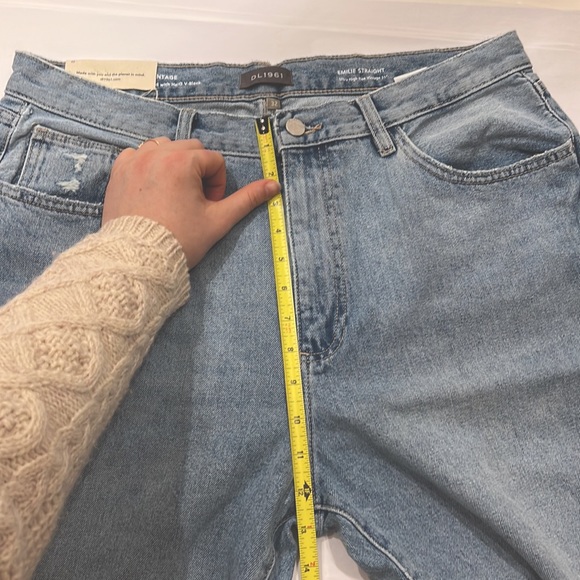 ♻️DL1961♻️ Boyfriend Ultra High Rise Vintage Straight Leg / Size 32 / New w… - Picture 6 of 7
